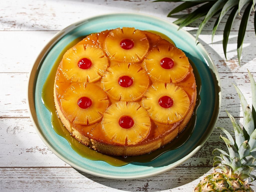 Skillet Pineapple Upside-Down Cake